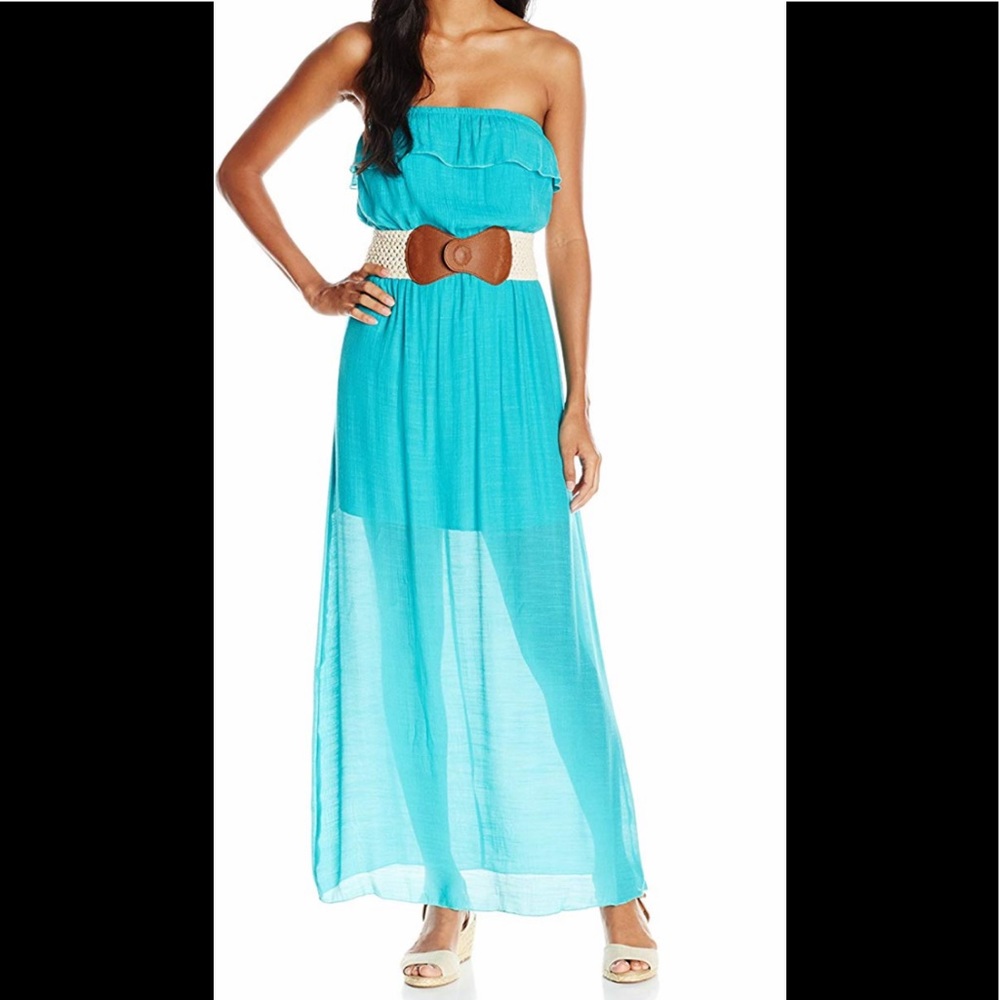 Turquoise Maxi Dress